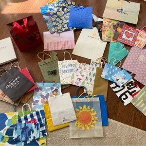 Gift bags 30 plus